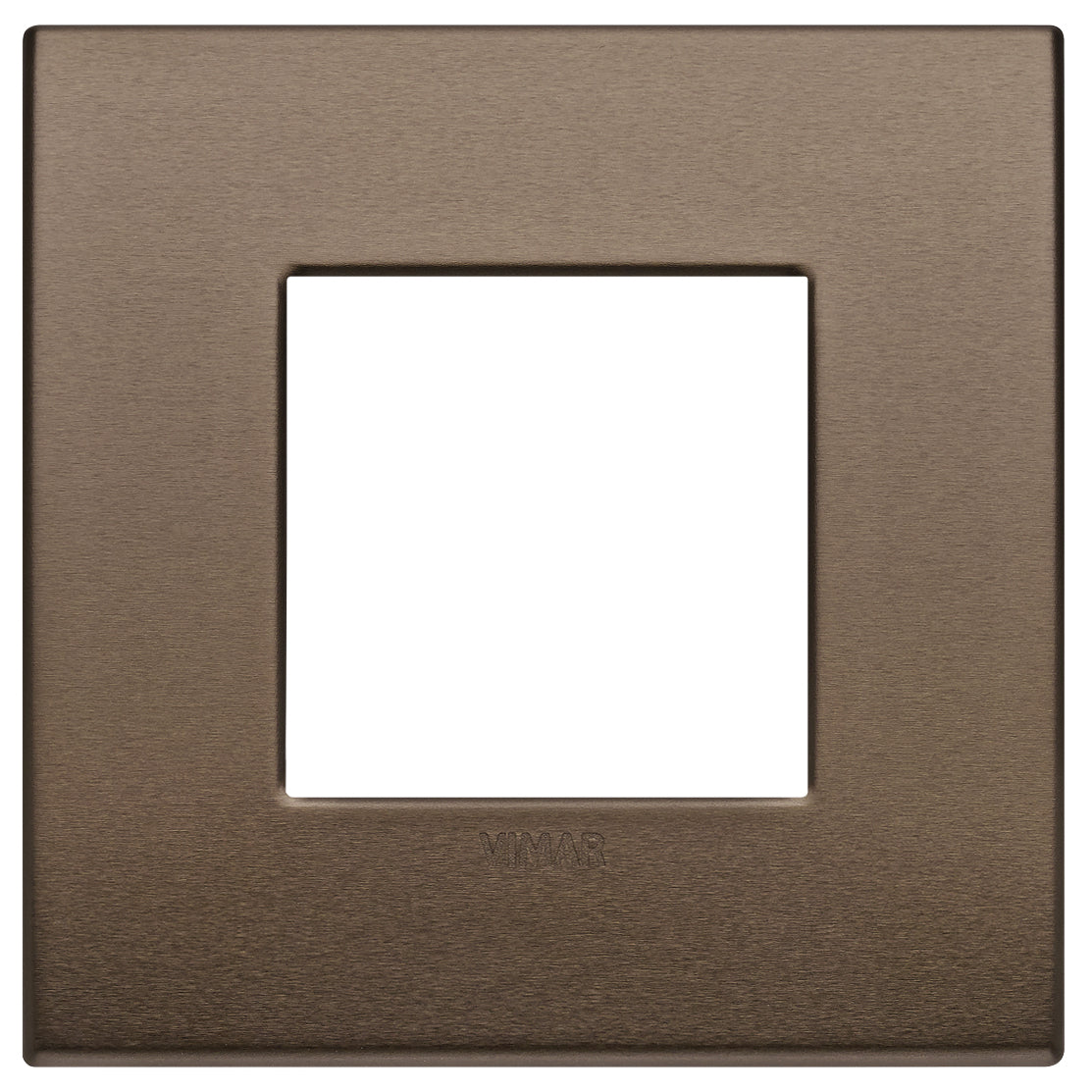 Vimar Arke Classic Plate 2M Aluminium Dark Bronze