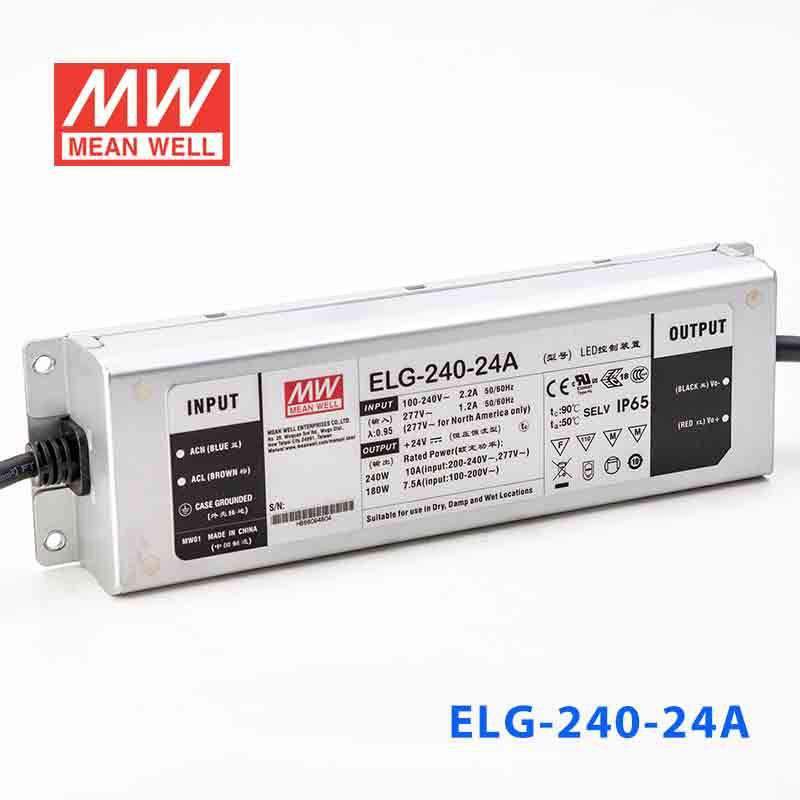 Mean Well ELG-240-24A Power Supply 240W 24V - Adjustable 10A - PHOTO 1
