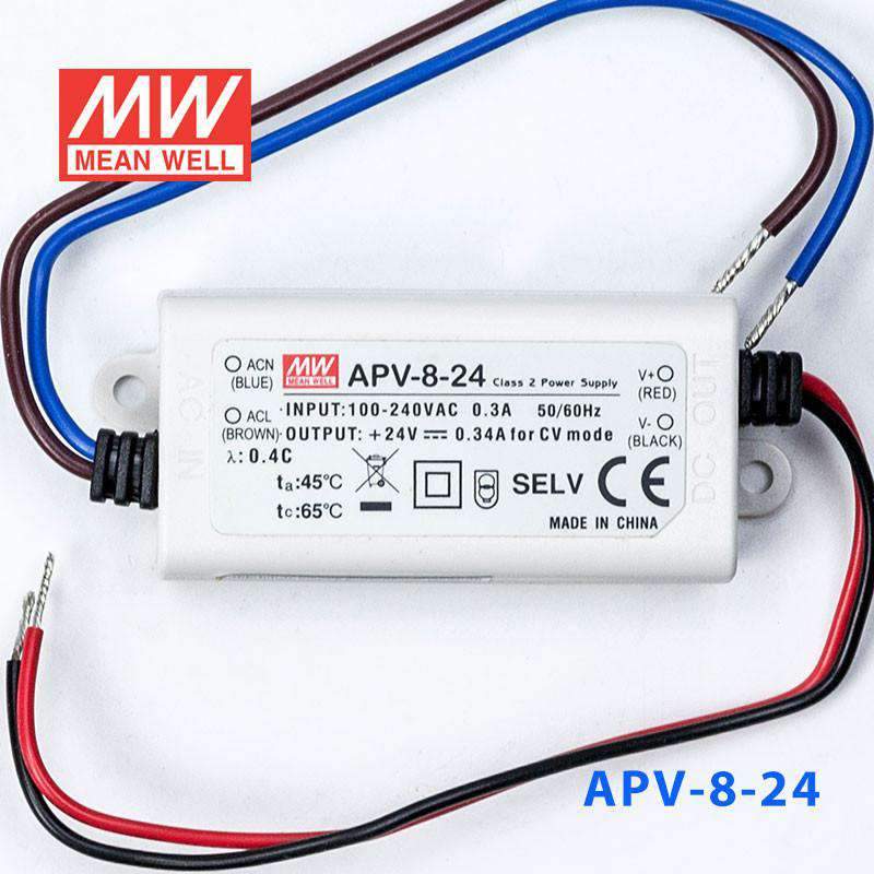 Mean Well APV-8-24 Power Supply 8W 24V 340mA - PHOTO 2