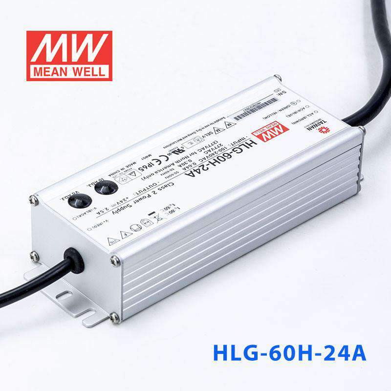 Mean Well HLG-60H-24A Power Supply 60W 24V - Adjustable 2.5A - PHOTO 3
