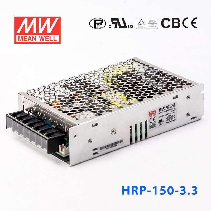 Mean Well HRP-150-3.3 Power Supply 99W 3.3V 30A