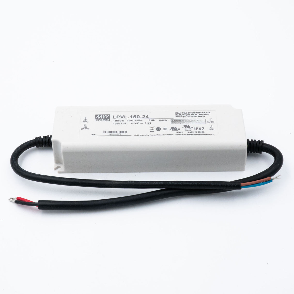 Mean Well S-LPV-150-24 Power Supply 150W 24V with AU/NZ plug 6.3A - PHOTO 1
