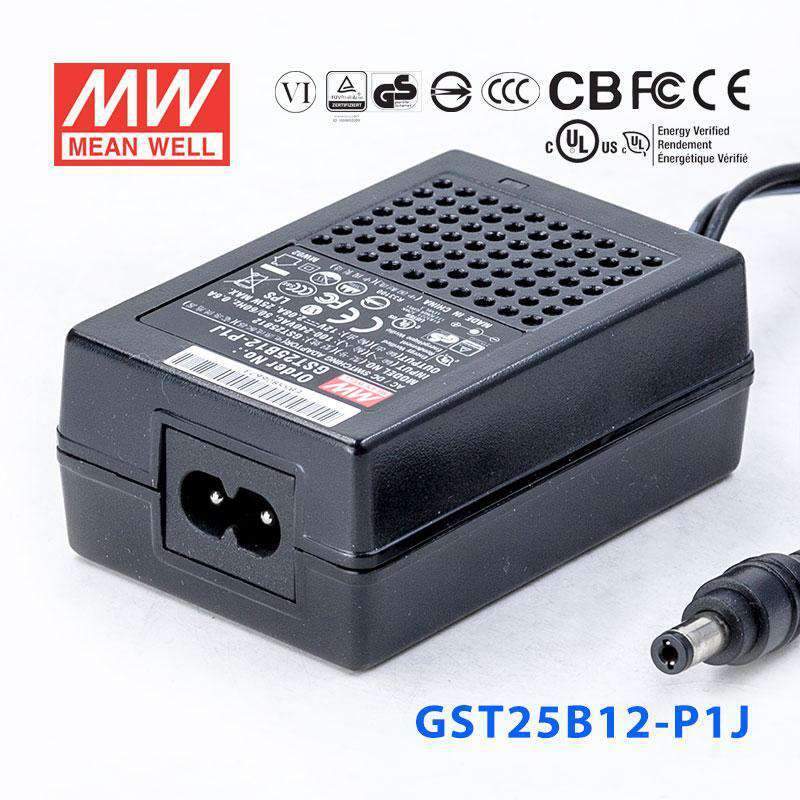 Mean Well GST25B12-P1J Power Supply 25W 12V 2.08A