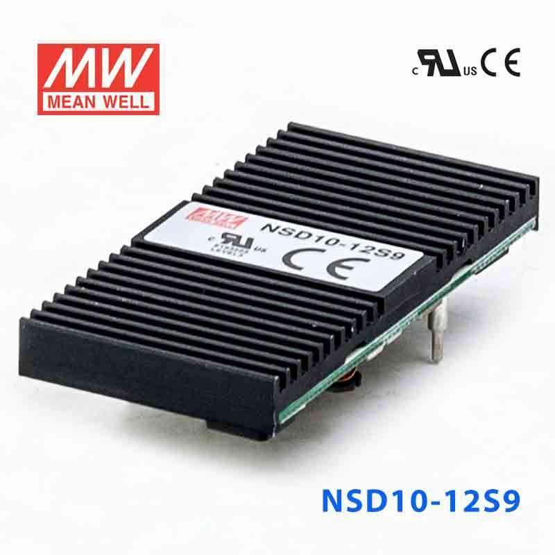 Mean Well NSD10-12S9 DC-DC Converter - 9.9W - 9.8~36V in 9V out 1.1A