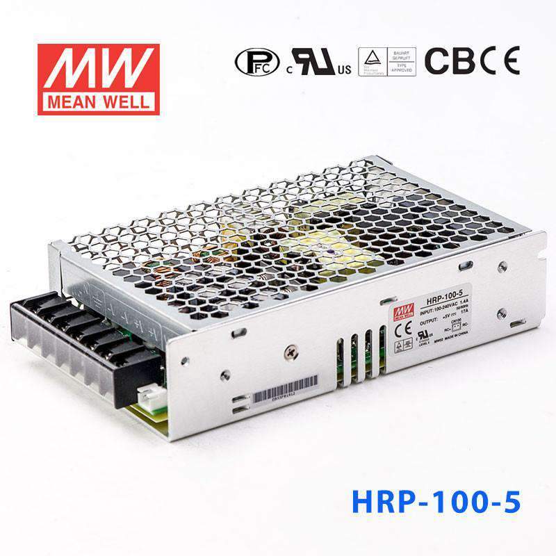 Mean Well HRP-100-5 Power Supply 85W 5V 17A