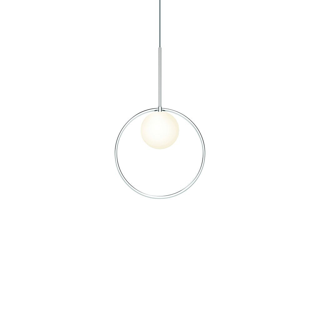Pablo Pendant Bola Halo 12" Chrome - PHOTO 1