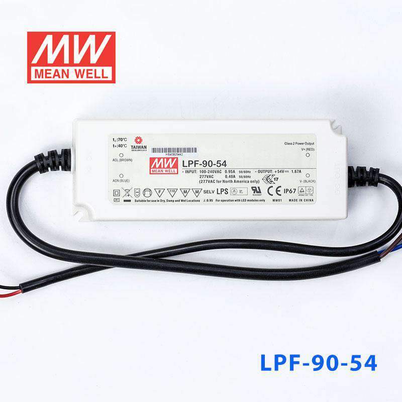 Mean Well LPF-90-54 Power Supply 90W 54V 1.67A - PHOTO 2