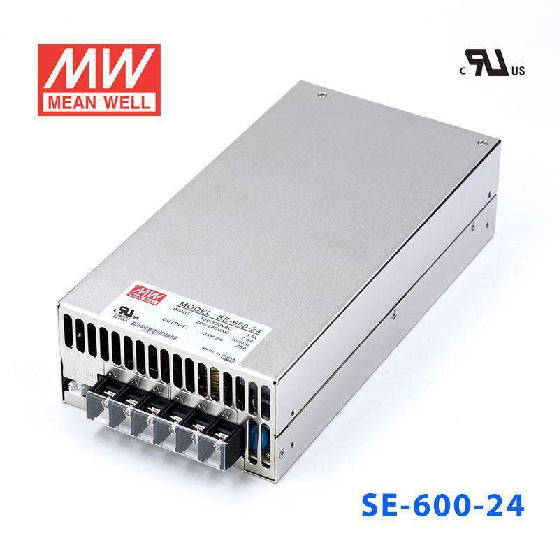 Mean Well SE-600-24 Power Supply 600W 24V 25A