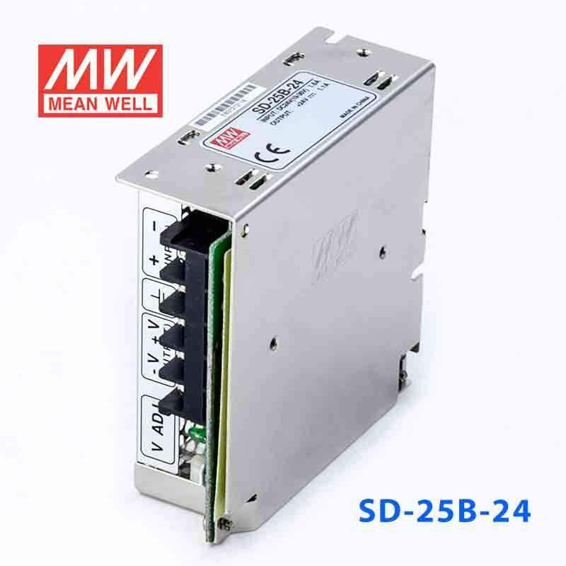Mean Well SD-25B-24 DC-DC Converter - 25W - 19~36V in 24V out 1.1A - PHOTO 1