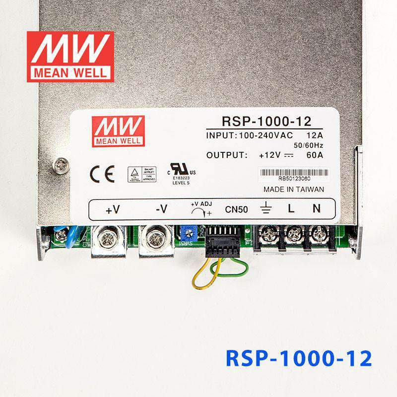 Mean Well RSP-1000-12 Power Supply 720W 12V 60A - PHOTO 2