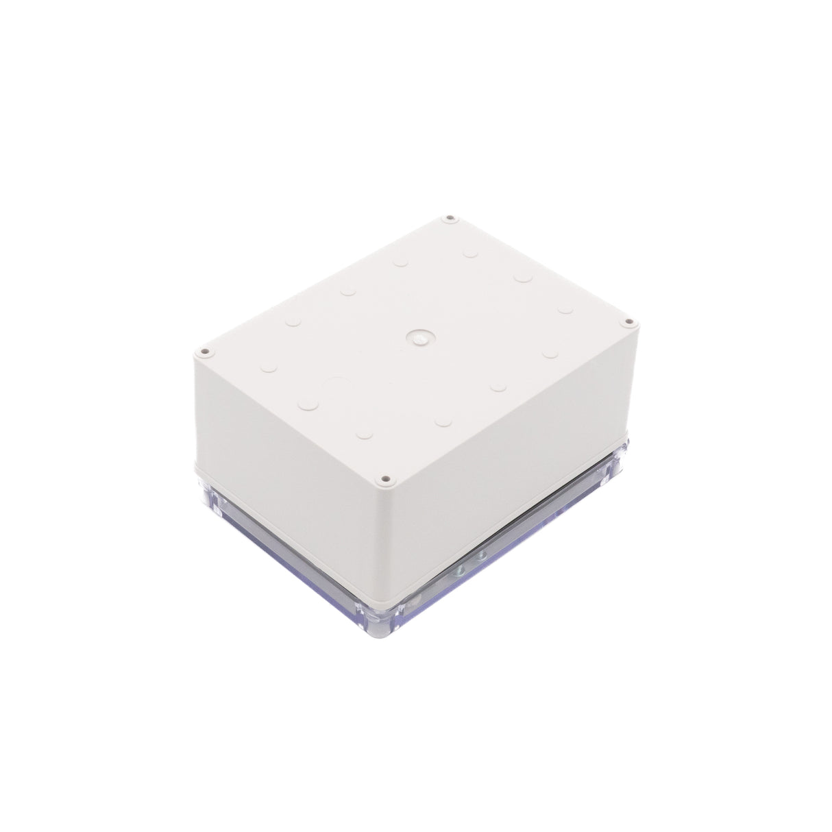 Boxco S-Series 150x200x100mm Plastic Enclosure, IP67, IK08, ABS, Transparent Cover, Screw Type - PHOTO 3