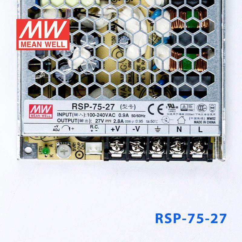 Mean Well RSP-75-27 Power Supply 75W 27V 2.8A - PHOTO 2