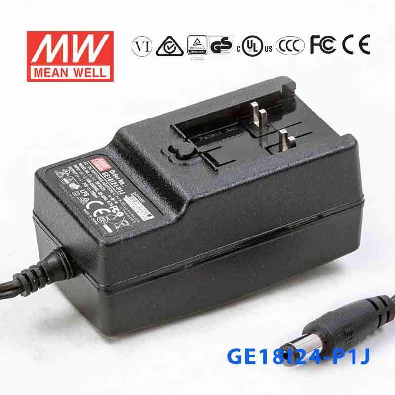 Mean Well GE18I24-P1J Power Supply 18W 24V 750mA
