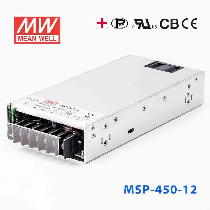 Mean Well MSP-450-12 Power Supply 450W 12V