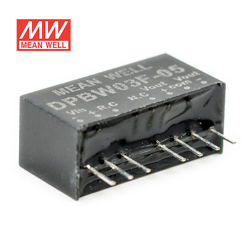 Mean Well DPBW03F-05 DC-DC Converter - 3W - 9~36V in ±5V out 300mA