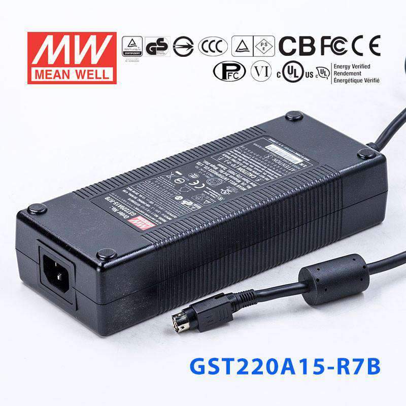 Mean Well GST220A15-R7BPower Supply 201W 15V 13.4A