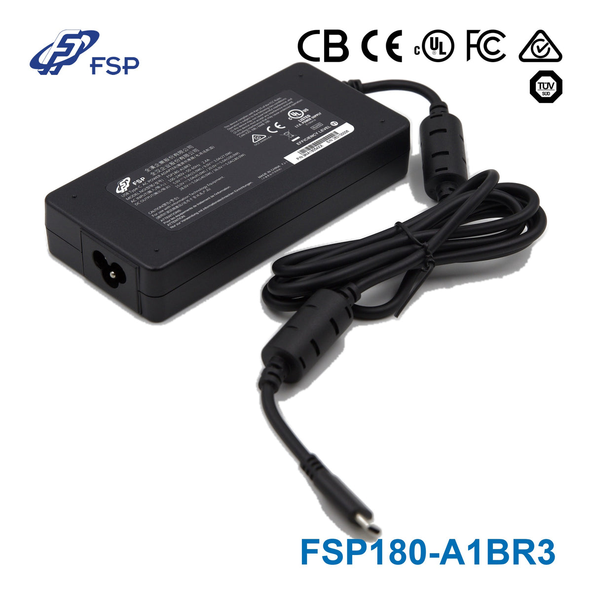 FSP180-A1BR3 180W USB-C PD 3.1 Desktop Adapter