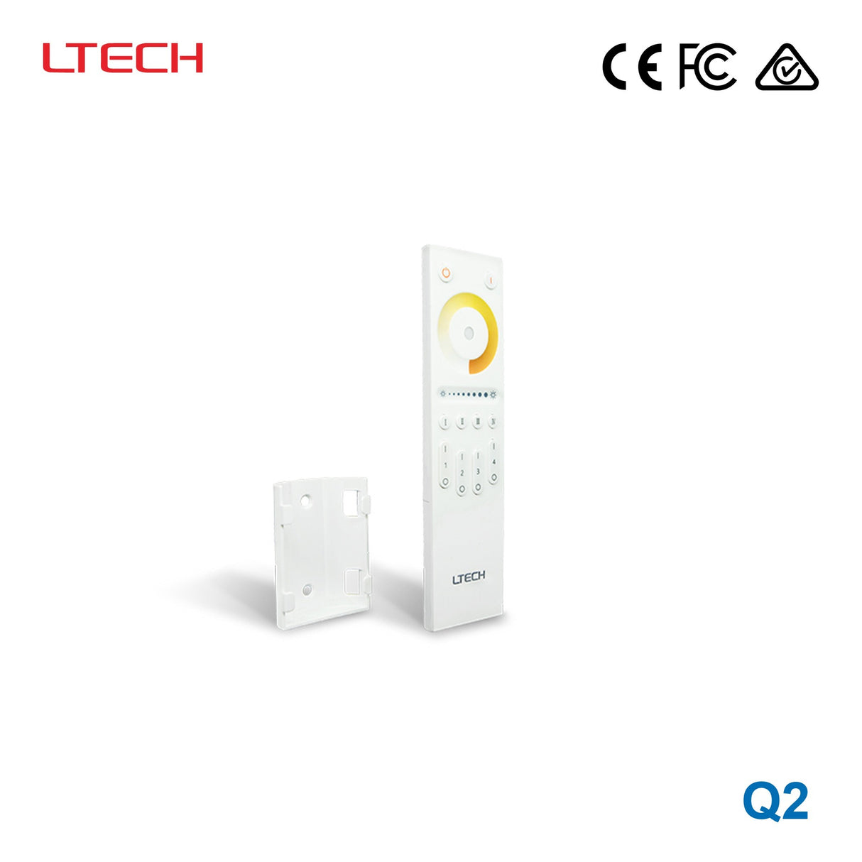 Ltech Q2 Wireless RF Multi-zone Remote - Colour Temperature