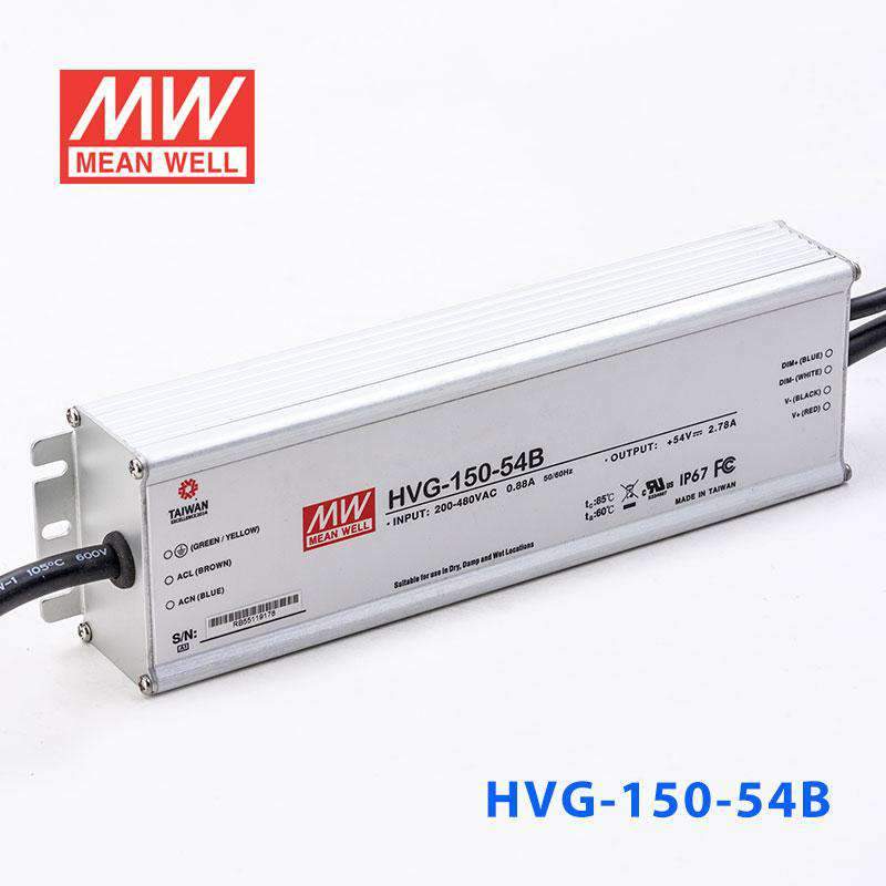 Mean Well HVG-150-54B Power Supply 150W 54V - Dimmable 2.78A - PHOTO 1