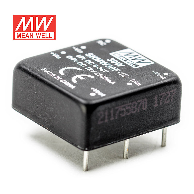 Mean Well SKMW30F-12 DC-DC Converter - 30W - 9~36V in 12V out