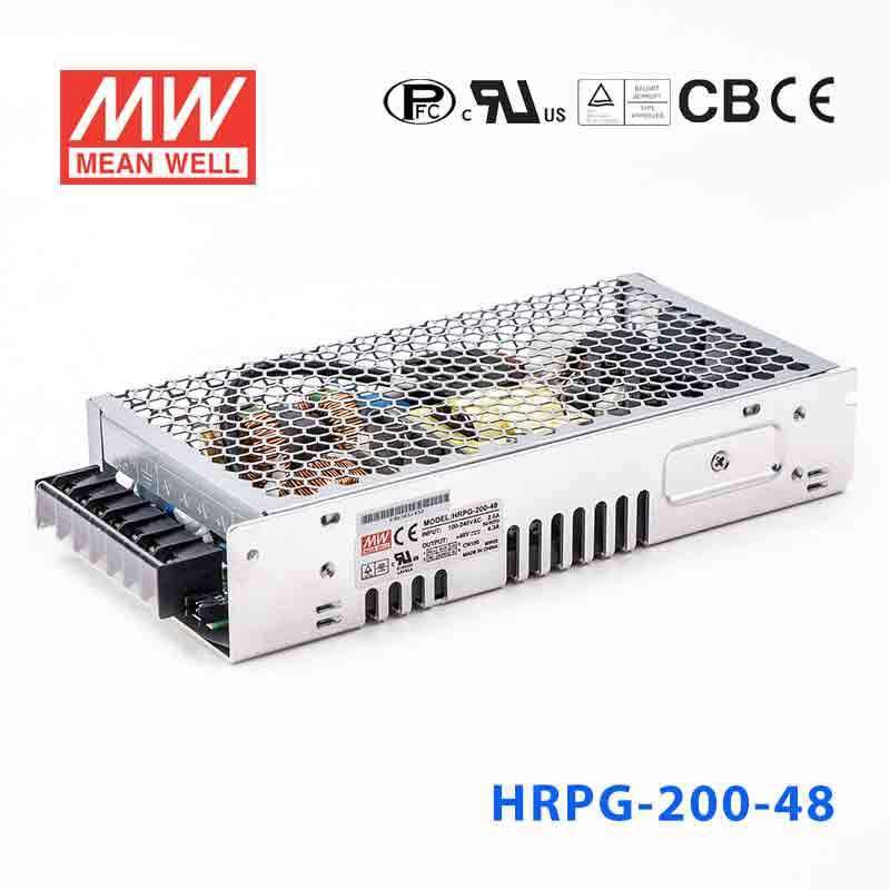 Mean Well HRPG-200-48 Power Supply 206.4W 48V