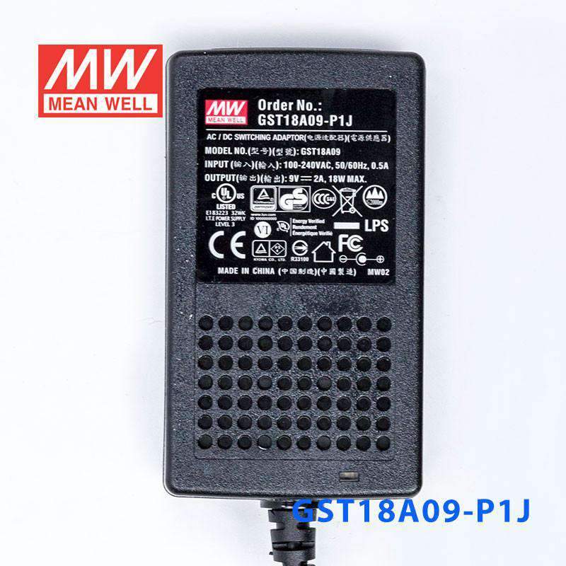 Mean Well GST18A09-P1J Power Supply 18W 9V 2A - PHOTO 2