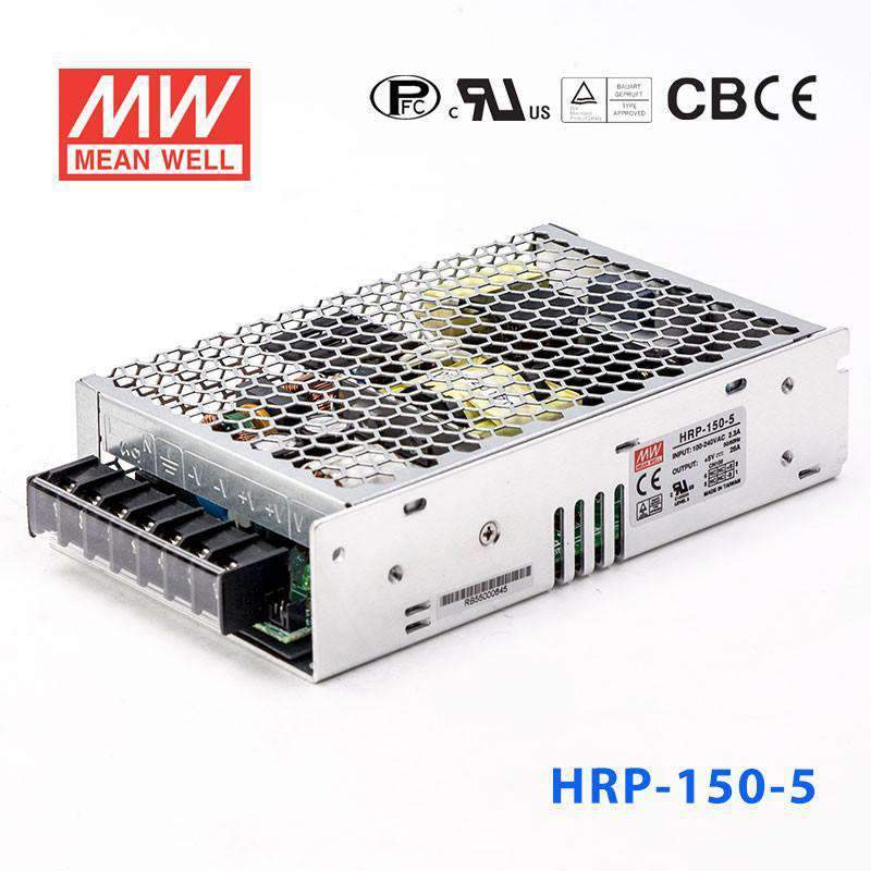 Mean Well HRP-150-5 Power Supply 130W 5V 26A