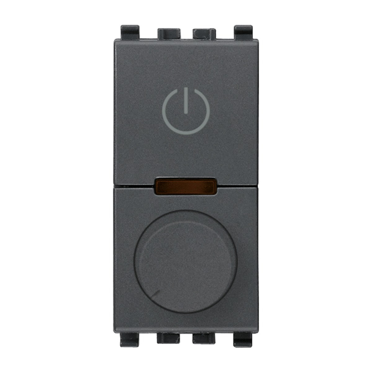 Vimar Eikon Universal Master Rotary Dimmer 230V Grey