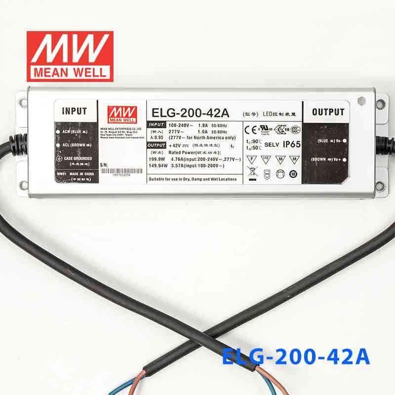 Mean Well ELG-200-42A Power Supply 200W 42V - Adjustable 4.76A - PHOTO 2