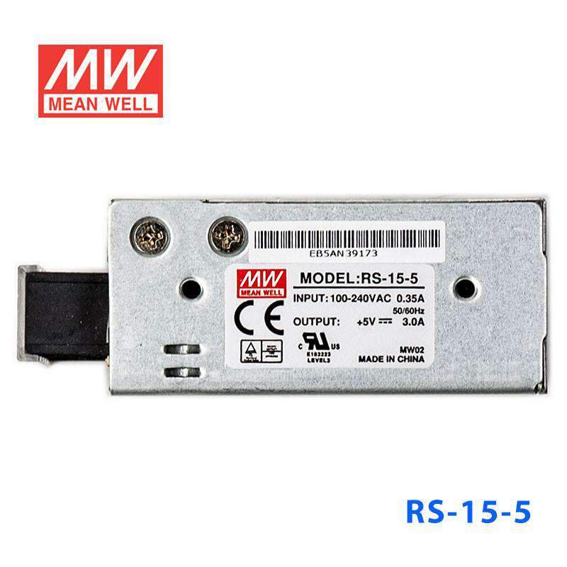 Mean Well RS-15-5 Power Supply 15W 5V 3A - PHOTO 2