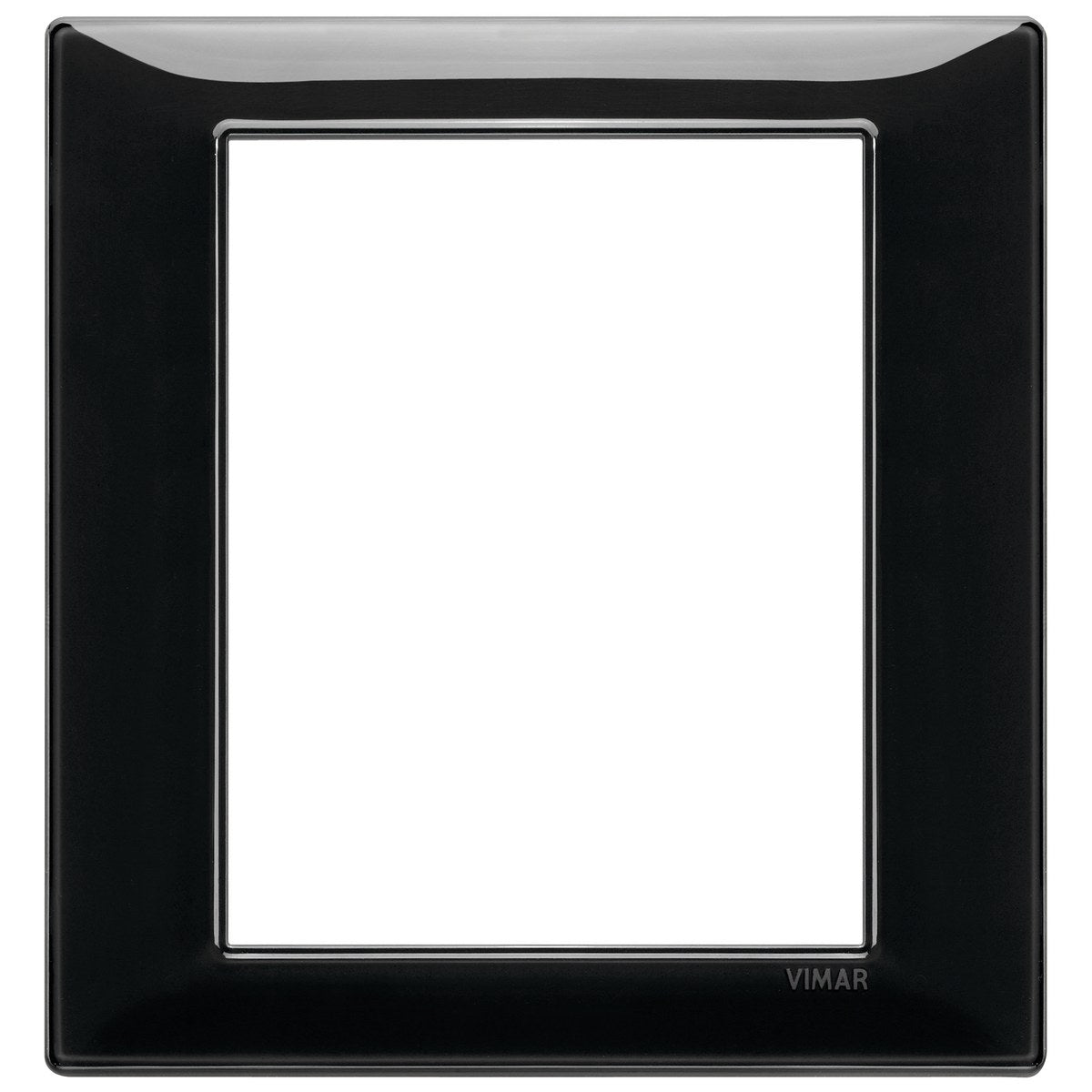 Vimar Plana Plate 8M Technopolymer Black