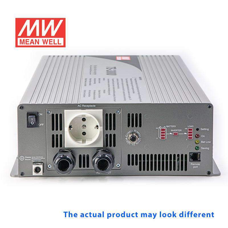 Mean Well TS-3000-212C True Sine Wave 3000W 12VDC to 230VAC 13A - DC-AC Power Inverter - PHOTO 4