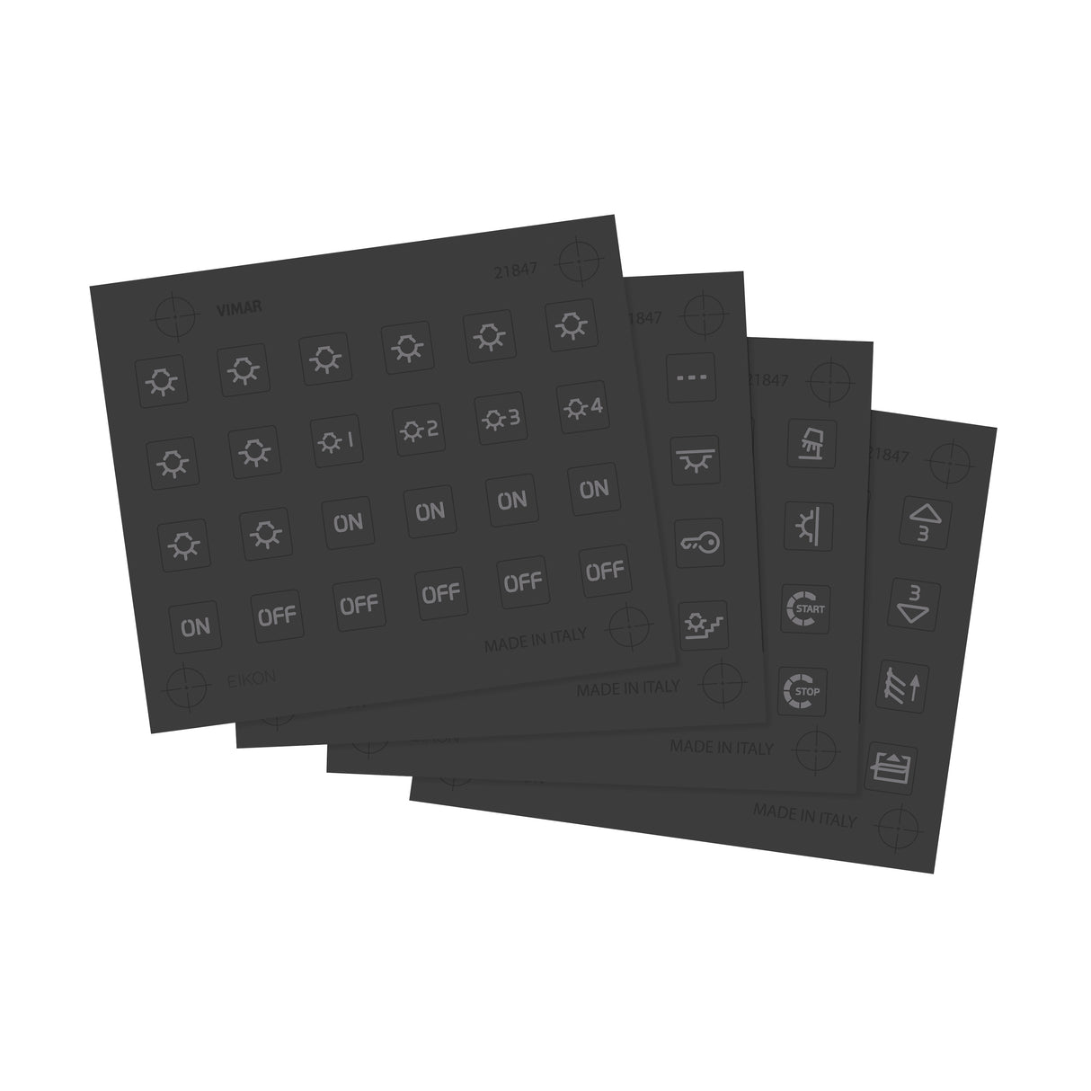 Vimar VM-21847 Symbol sticker