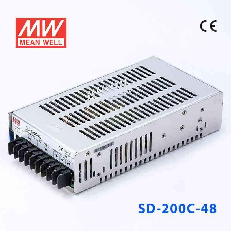 Mean Well SD-200C-48 DC-DC Converter - 201.6W - 36~72V in 48V out 4.2A