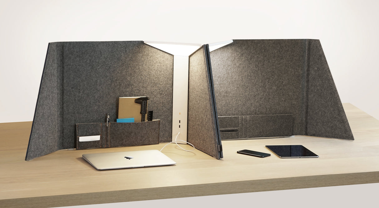 Pablo Table Corner Light Office 15 White/Anthracite - PHOTO 12