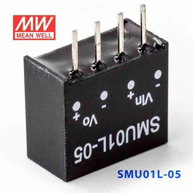 Mean Well SMU01L-05 DC-DC Converter - 1W - 4.5~5.5V in 5V out 200mA - PHOTO 3