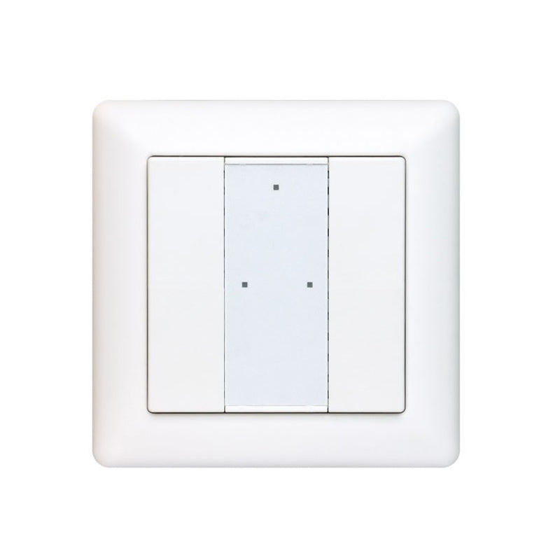 Sunricher DALI2 Wall Panel, 2 Buttons, White