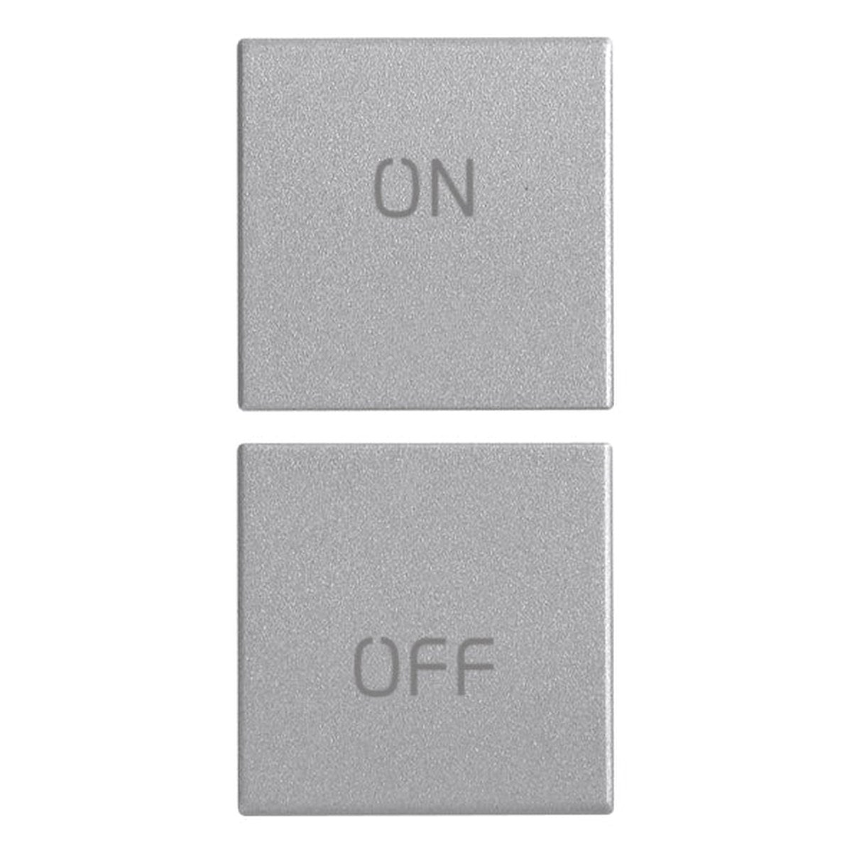 Vimar 2 Half Buttons 1M ON/OFF Symbol Next