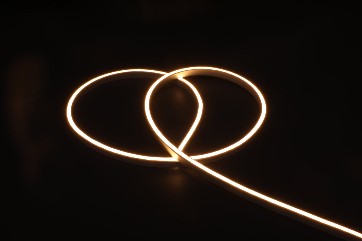 LED Neon Side Bend Slight Series Slim Recess Trim 4x8mm 9W/m 24V IP54 - PHOTO 1