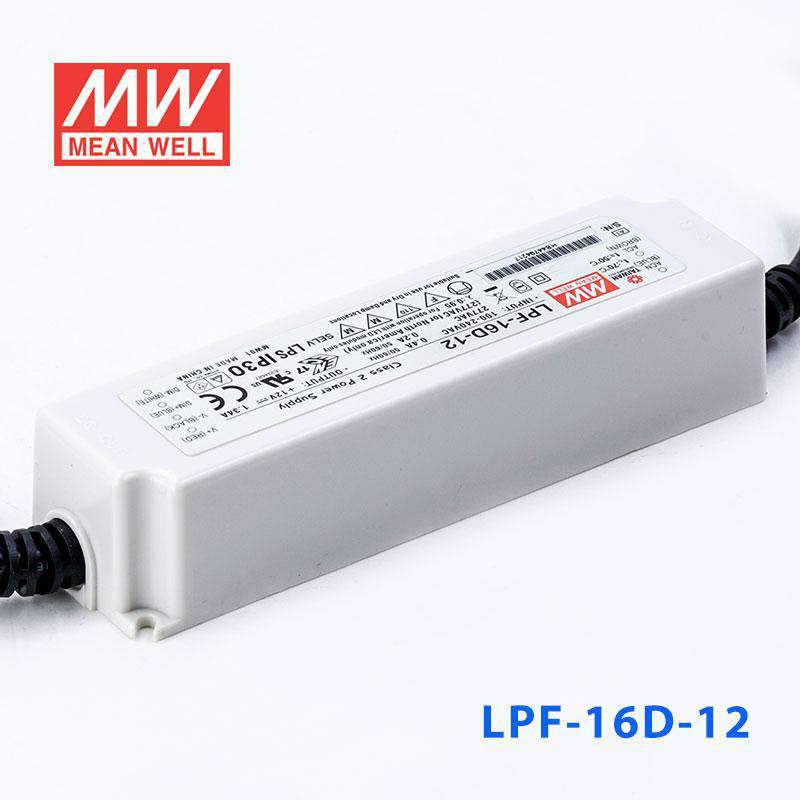 Mean Well LPF-16D-12 Power Supply 16W 12V - Dimmable 1.34A - PHOTO 3