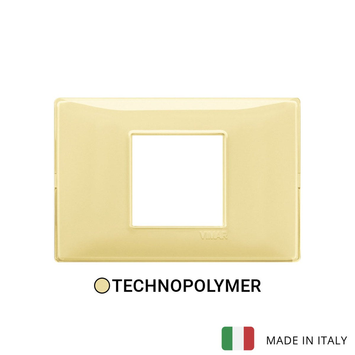 Vimar Plana Plate 2M Technopolymer Reflex Cedar