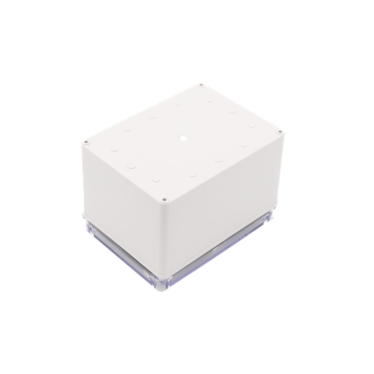 Boxco S-Series 150x200x130mm Plastic Enclosure, IP67, IK08, ABS, Transparent Cover, Screw Type - PHOTO 1