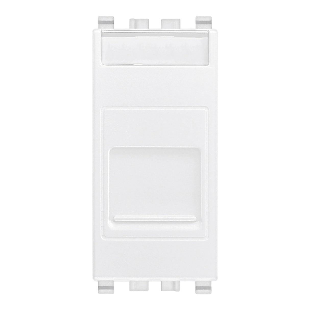 Eikon RJ45 Cat 6 UTP Outlet With Cover White