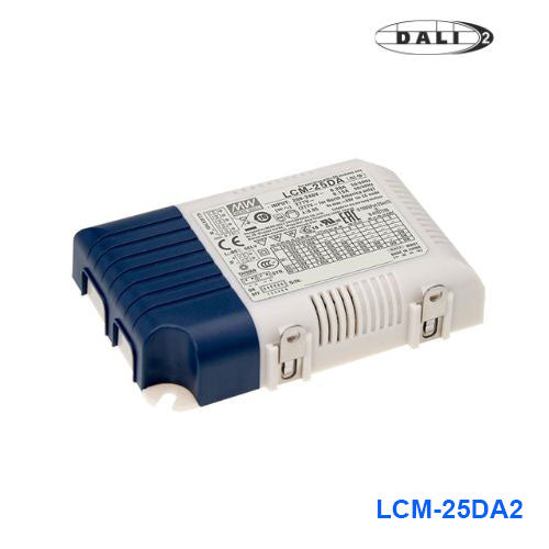Mean Well LCM-25DA2 Power Supply 25W 350mA 500mA 600mA 700mA(default) 900mA 1050mA - DALI2 and Push