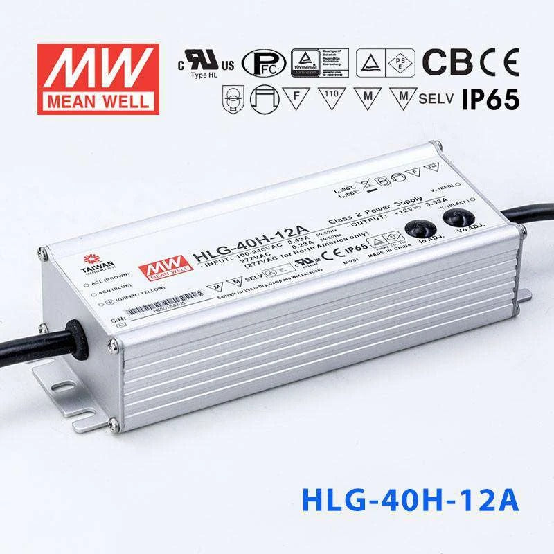 Mean Well HLG Series LED Power Supply 12V (40~150W)
