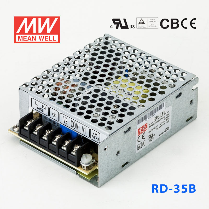 Mean Well RD Series Power Supply 24V,5V(35~125W)