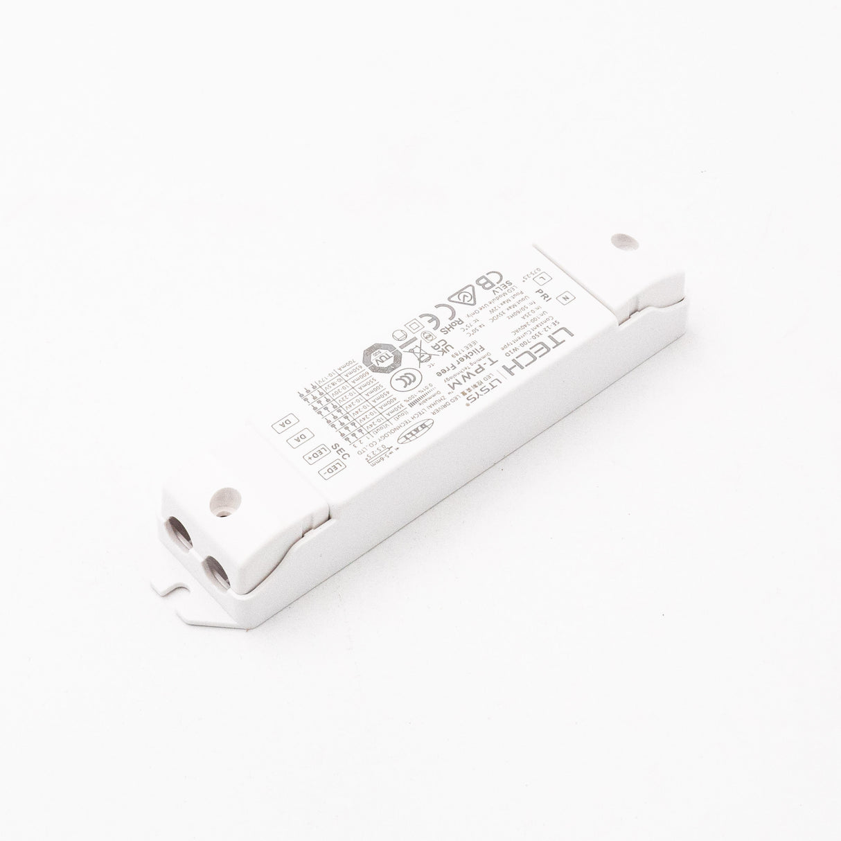 LTECH SE-12-350-700-W1D 12W 350mA ~ 700mA CC DALI2 LED Driver - Selectable Output - PHOTO 1