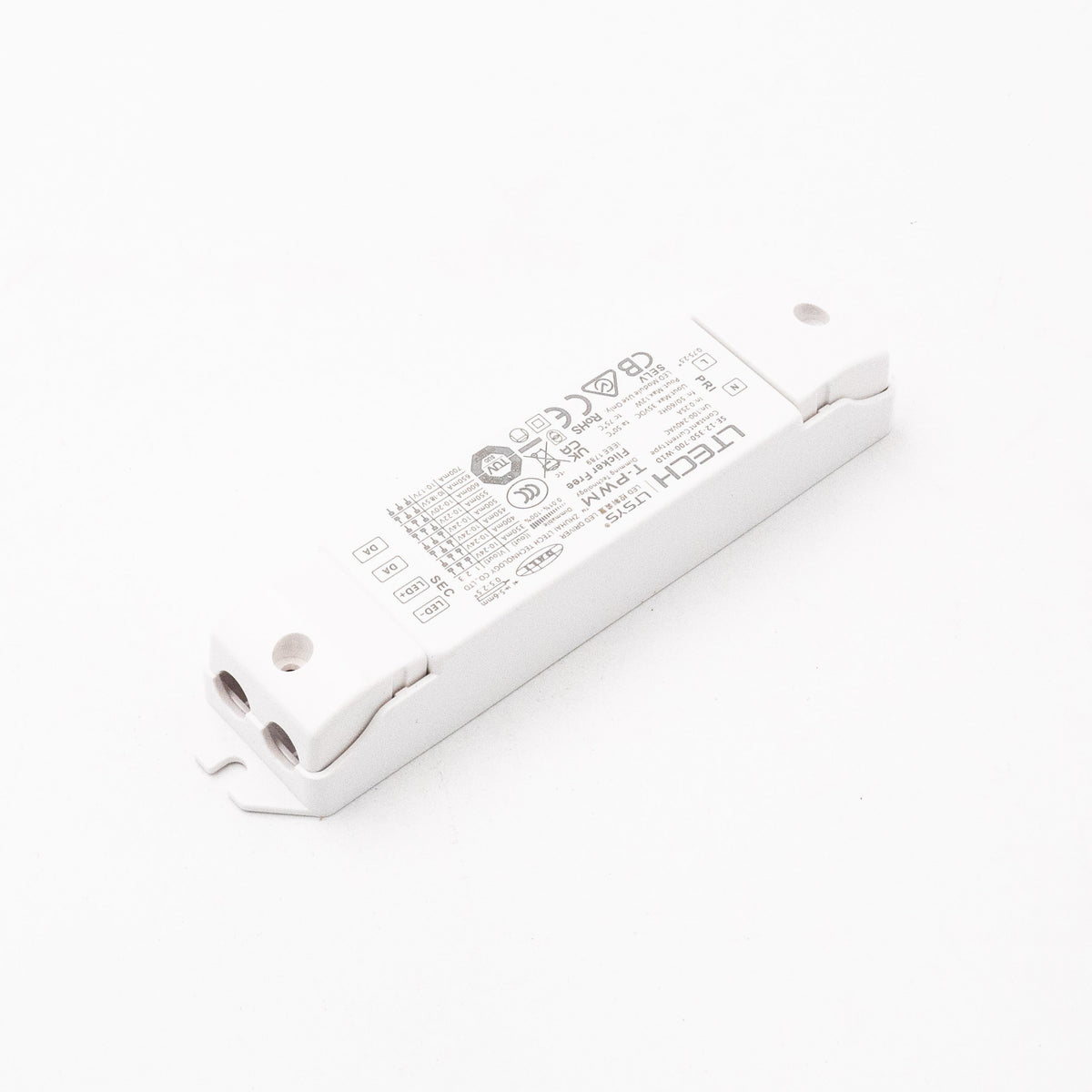 LTECH SE-12-350-700-W1D 12W 350mA ~ 700mA CC DALI2 LED Driver - Selectable Output - PHOTO 1