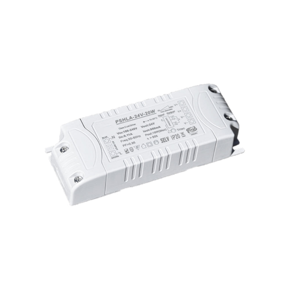 Thinkwise PSHLA-24V-20W Triac Dimmable Power Supply - 20W 24V 0.8A - Screw Terminal