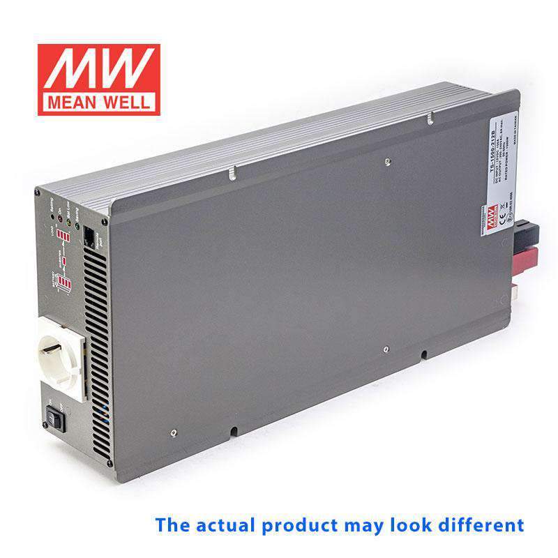 Mean Well TS-1500-212C True Sine Wave 1500W 12VDC to 230VAC 6.5A - DC-AC Power Inverter - PHOTO 1